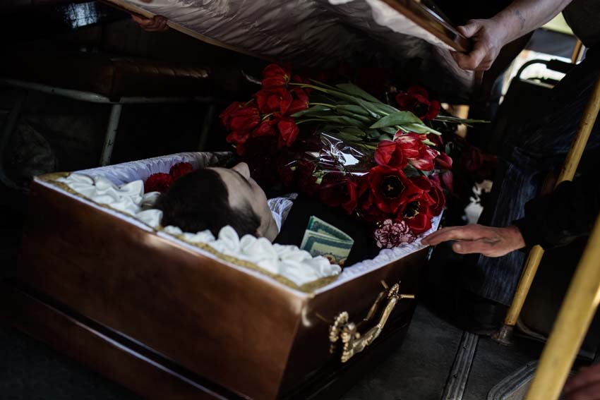 Alexander Lubenietz funeral